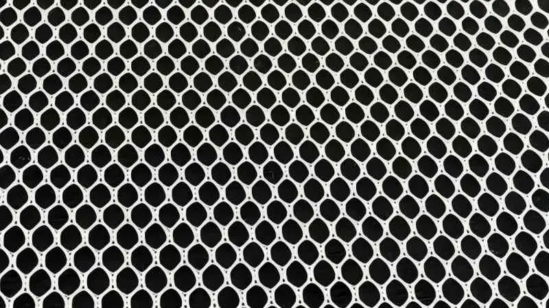 Mesh Lycra fabric close-up for breathable golf glove design